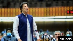 Pakistani Prime Minister Imran Khan (file photo)