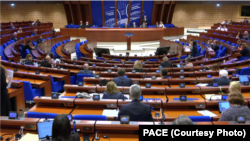 На засіданні Парламентської асамблеї Ради Європи, 10 квітня 2025 року