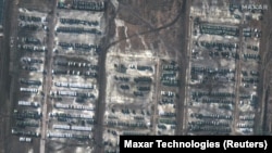 Ukrayna sərhəddində Rusiya ordusu, peyk görüntüləri 5 dekabr 2021