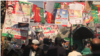 Candidates' banners are seen in Peshawar. Local government elections are being held in the northwestern Khyber Pakhtunkhwa Province on December 19.