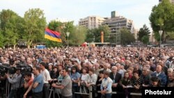 Հայ ազգային կոնգրեսի հանրահավաքը Ազատության հրապարակում