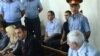 Armenia - Two of the men charged with beating to death military doctor Vahen Avetian at the start of their trial in Yerevan, 13Sept2012.