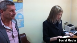 Кырым прокуроры Поклонская Рифат Чубаровка кисәтүне укый