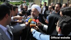 ورود نامزدهای انتخابات ریاست جمهوری به محوطه صدا و سیما