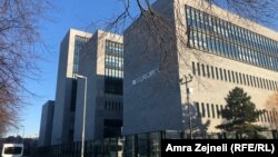 Pamje nga selia e EUROPOL-it në Holandë.