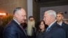 Președintele Igor Dodon a avut o scurtă întâlnire informală cu vicepreședintele american Mick Pence la Ierusalim, cu ocazia comemorării victimelor Holocaustului, 23 ian 2020.
