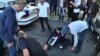 Инцидент возле здания суда во время слушания по делу Роберта Кочаряна, Ереван, 12 сентября 2019 г.