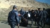 Nagorno-Karabakh - Police beat up opposition activists from Yerevan attempting to enter Karabakh 31Jan2015.