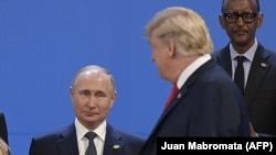 Путин и Трамп, 2018