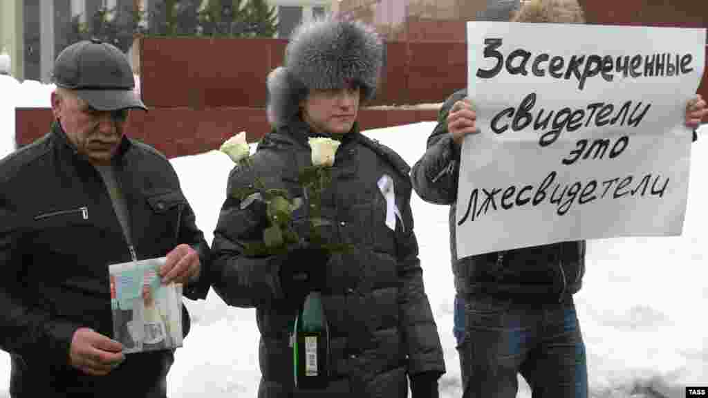 Полиция золымына каршы протест чарасы, Казан, 18 март 2012 