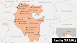 Башкортстан харитасы