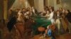 Карл де Юнкер. Травиата. Скандал за игровым столом. Около 1866 г.