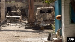 Луганская область. Октябрь 2014 года. Иллюстративное фото