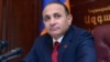 Armenia - Parliament speaker Hovik Abrahamian at a news conference in Yerevan, 02Nov2012.