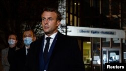 Президент Франции Эмманюэль Макрон
