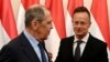 Szergej Lavrov orosz és Szijjártó Péter magyar külügyminiszter Budapesten 2021. augusztus 24-én