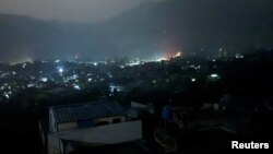 Вид на город Музаффарабад в подконтрольной Пакистану части Кашмира, 7 мая 2025 года