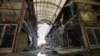 Ukraine -- Kharkiv market after a Russian drone attack, 6May2025 