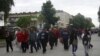 Протест на стечајци во Куманово. 