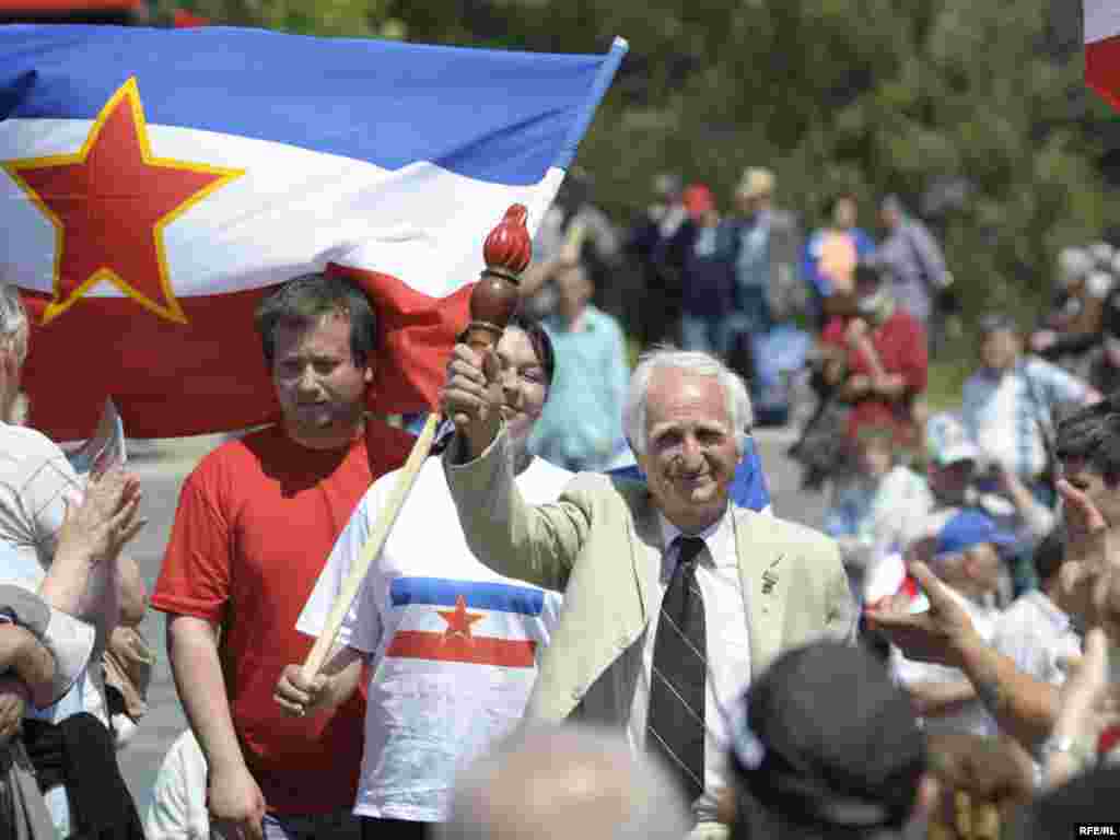 Srbija - Sjećanje na lik i djelo Josipa Broza Tita, Beograd, 25.05.2010. Foto: Vesna Anđić