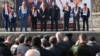 Armenia - The opposition ORO alliance holds an election campaign rally in Yerevan, 19Mar2017.