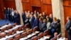 Гласање за уставни измени во македонскиот парламент. 19.10.2018