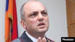 Начальник Управления полиции Еревана Нерсес Назарян 