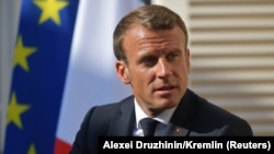 French President Emmanuel Macron urged Iran to help bring about negotiations in the conflict in Yemen. (file photo)
