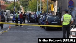 Policija obavlja uviđaj na mjestu gdje je isboden maloljetnik