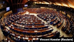 FRANCE – A session of the Parliamentary Assembly of the Council of Europe in Strasbourg, April 25, 2017