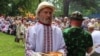 Альберт Разін, директор Інституту людини Удмуртського державного університету, який 10 вересня здійснив самоспалення, захищаючи удмуртську мову від русифікації 