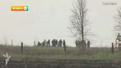 Ukrainian Government Forces Outside Slovyansk