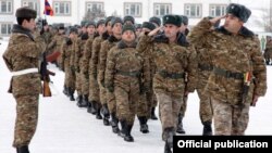В одной из воинских частей ВС Армении (архив)