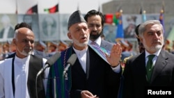 عبدالله عبدالله، حامد کرزی، اشرف غنی احمدزی