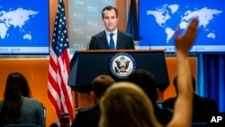 Пресс-секретарь Государственного департамента США Мэтью Миллер.
