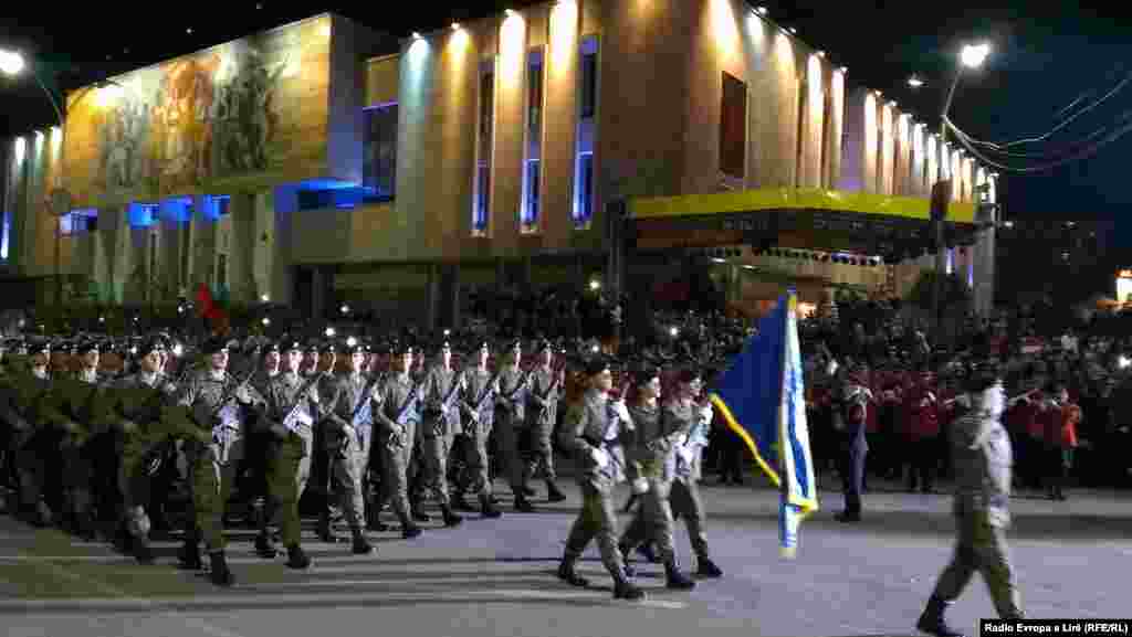 Pjesë e parakalimit të Forcave të Armatosura të Shqipërisë, ishte edhe Forca e Sigurisë e Kosovës