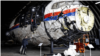 რეკონსტრუირებული "მალაიზიის ავიახაზების" Boeing 777. მოთავსებულია ნიდერლანდის ერთ-ერთ სამხედრო ბაზაზე 