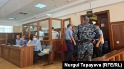 В суде в Таразе по делу обвиняемых в связи с Январскими событиями