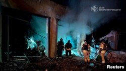Наслідки одного з попередніх ударів по Кривому Рогу, лютий 2025 року