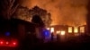 Zelenskiy tha se qendra e transfuzionit të gjakut u godit nga një bombë ruse, Kupiansk, Ukrainë, 5 gusht 2023.