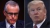 Vršilac dužnosti direktora FBI-ja Andrew McCabe i američki predsjednik Donald Trump