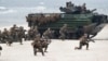 Маринци на воена вежба во Балтичкото Море околу 340 километри северозападно од Вилнус, главниот град на поранешната советска република Литванија (архивска фотографија)