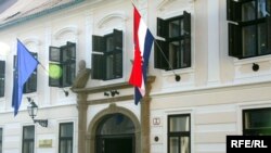 Zgrada Vlade Hrvatske, mart 2009, foto: zoomzg