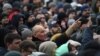 Акция в память о погибших при пожаре в торговом центре "Зимняя вишня" в Кемерове