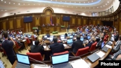Armenia - A session of the National Assembly in Yerevan, 23May2013.