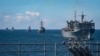 NATO brodovi na vježbi u Baltičkom moru, 8. juni, 2020. 
