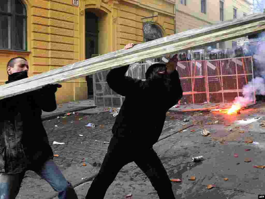 Zagreb, 26.02.2011. Foto: AFP / Hrvoje Polan