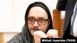 Regizorul Kiril Serebrenikov la o audiere în procesul ce i s-a intentat la Mosocva, 18 aprilie 2018