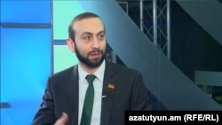 Депутат фракции «Елк» Арарат Мирзоян в студии «Азатутюн ТВ», Ереван, 9 января 2018 г․ 