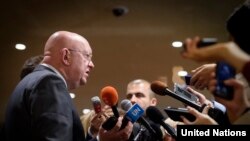 Постпред России при ООН Василий Небензя (архив)